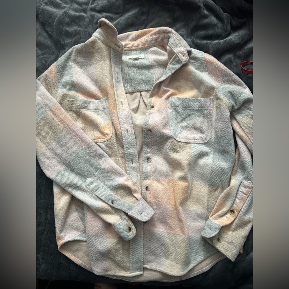 Cozy shacket